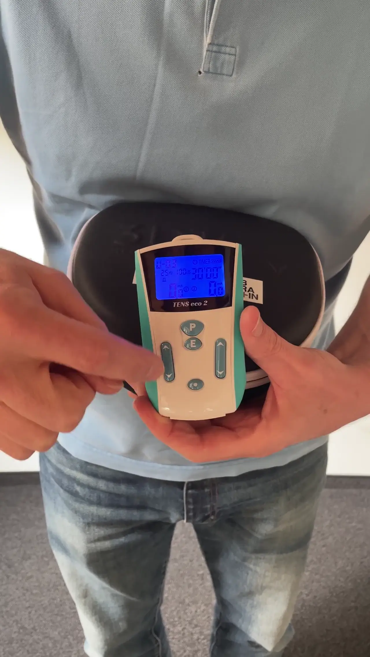 La stimulation du nerf vague {Démarrage et fonctionnement de l'appareil}